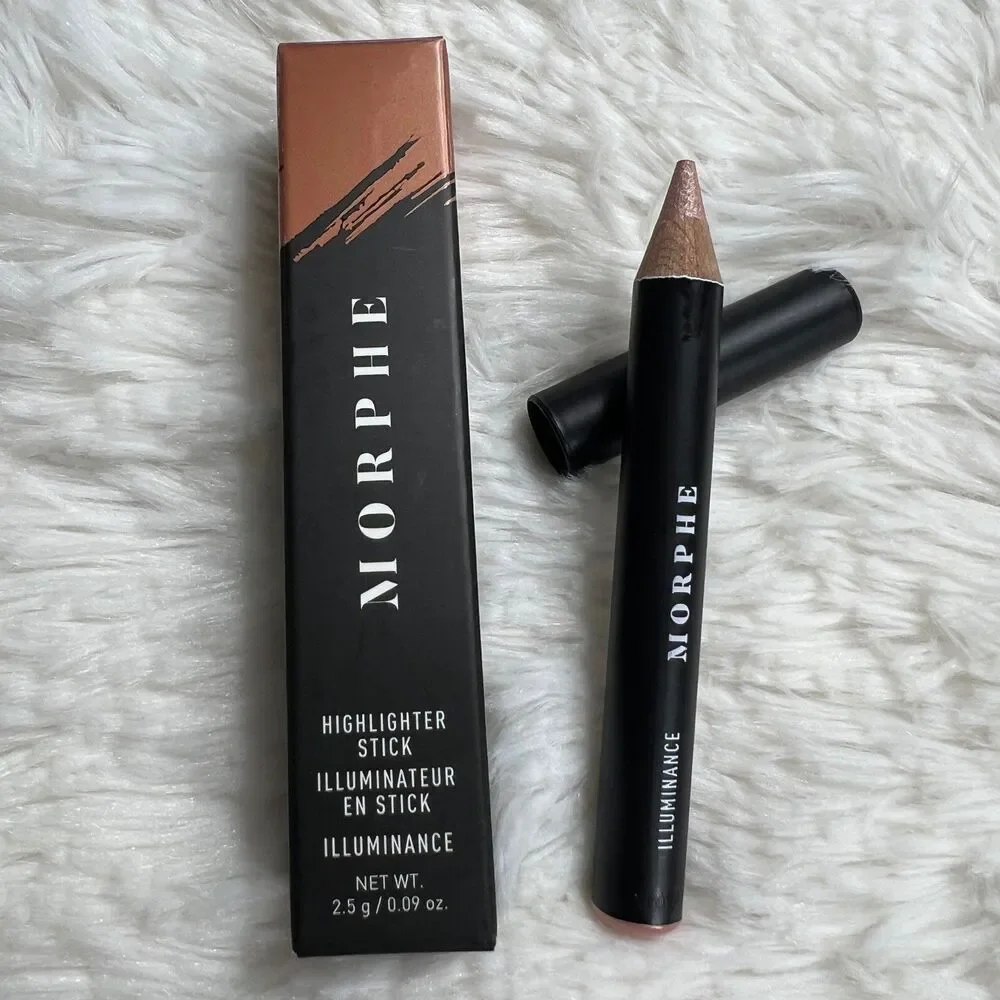 Morphe Illuminance Highlighter Stick Cream Shimmer Brow Sculpting Pencil 0.09 oz